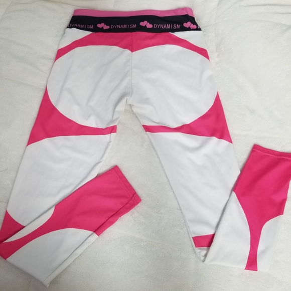 Dynamism Heart Leggings, Size Small - Picture 3 of 4